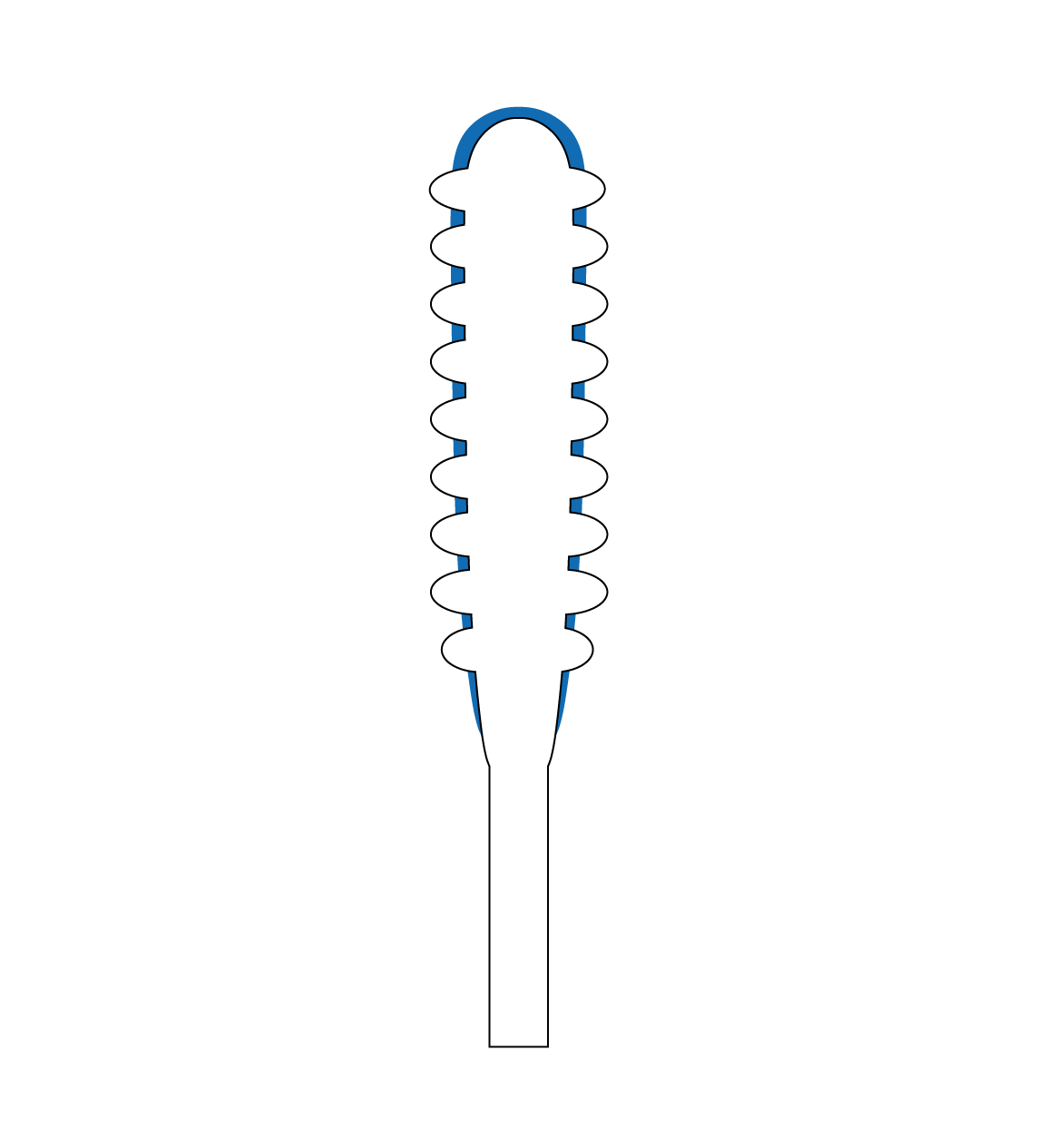 Conventional 3D Printed Swab